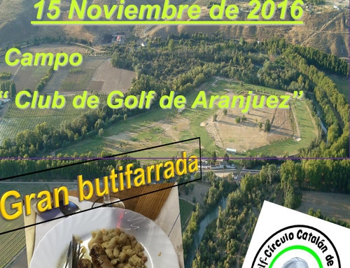 Golf – Trobada 15/11/2016 amb la penya “Arrimar y Meter”