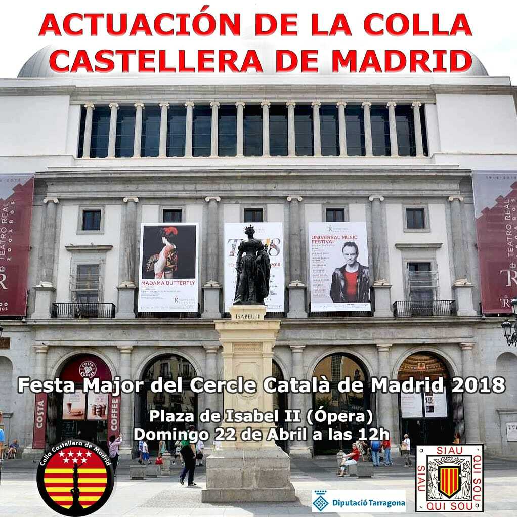 Colla Castellera -actuació 22-4 - cartell