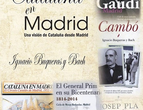 Presentació del llibre CATALUÑA EN MADRID. Una visión de Cataluña desde Madrid