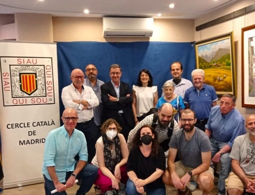 Encuentro con Laura Costa i Olivé, Directora General de la Catalunya Exterior en su visita al Cercle Català de Madrid